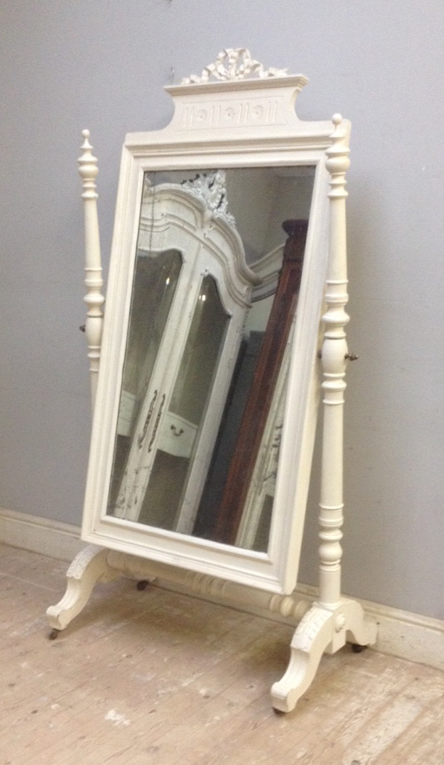 french antique cheval mirror